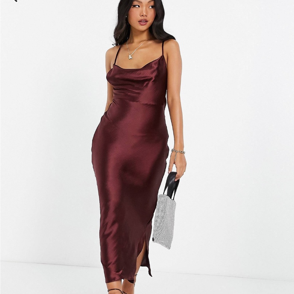 Asos Design silk dress